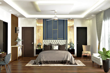 Classic Style Spacious Convenient Master Bedroom